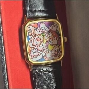 Disney Snow White and the Seven Dwarfs Square Collectors Watch LE 1500 Made